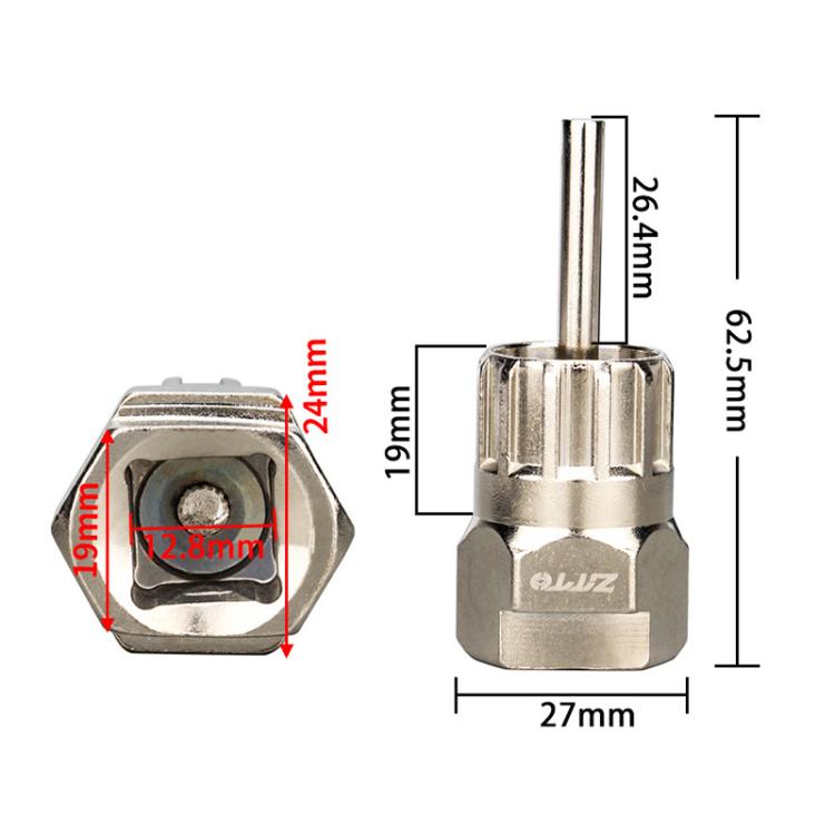 ZTTO Bicycle Repair Spinning Tool Road And Mountain Bike Fixed Lever Flywheel Installation And Removal Sleeve, 2pcs