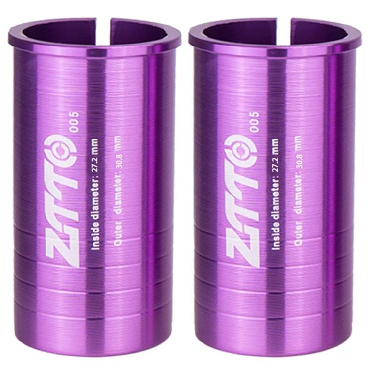 2pcs ZTTO Bicycle Seat Post Conversion Sleeve Reducer Cover, 25.4-27.2mm 001, 27.2-28.6mm 003, 27.2-30.4mm 004, 27.2-30.8mm 005, 27.2-31.6mm 006, 27.2-33.9mm 007, 31.8-34.9mm 008, 30.9-31.6mm 009, 25.4-30.9mm 010, 25.4-31.6mm 011, 27.2-30mm 012        ...