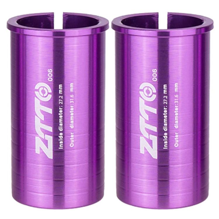 2pcs ZTTO Bicycle Seat Post Conversion Sleeve Reducer Cover, 25.4-27.2mm 001, 27.2-28.6mm 003, 27.2-30.4mm 004, 27.2-30.8mm 005, 27.2-31.6mm 006, 27.2-33.9mm 007, 31.8-34.9mm 008, 30.9-31.6mm 009, 25.4-30.9mm 010, 25.4-31.6mm 011, 27.2-30mm 012        ...