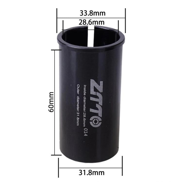 2pcs ZTTO Bicycle Seat Post Conversion Sleeve Reducer Cover, 28.6-31.8mm 014, 30.9-36mm 015, 31.6-33.9mm 016, 22.2-25.4mm 017, 33.9-34.9mm 018, 25.4-28.6mm 002