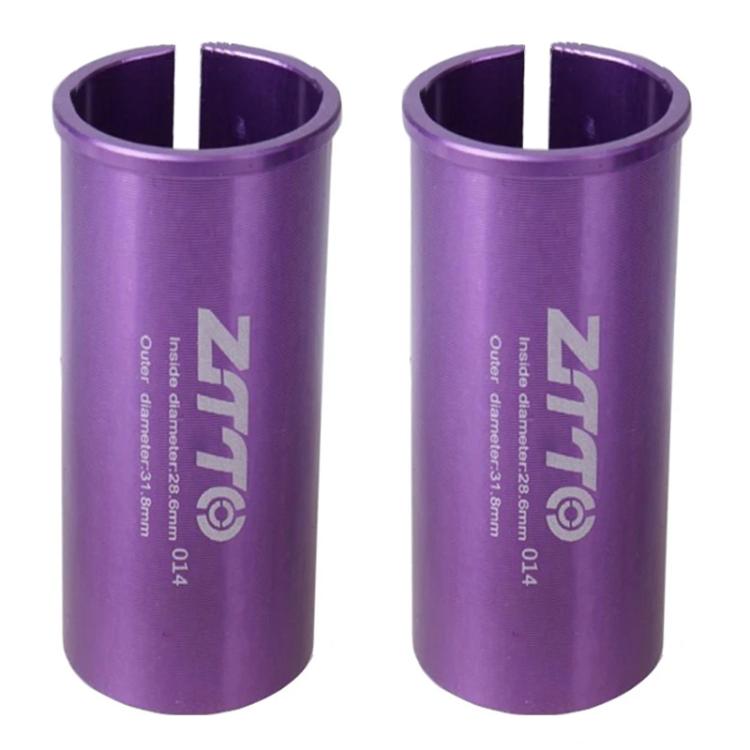 2pcs ZTTO Bicycle Seat Post Conversion Sleeve Reducer Cover, 28.6-31.8mm 014, 30.9-36mm 015, 31.6-33.9mm 016, 22.2-25.4mm 017, 33.9-34.9mm 018, 25.4-28.6mm 002
