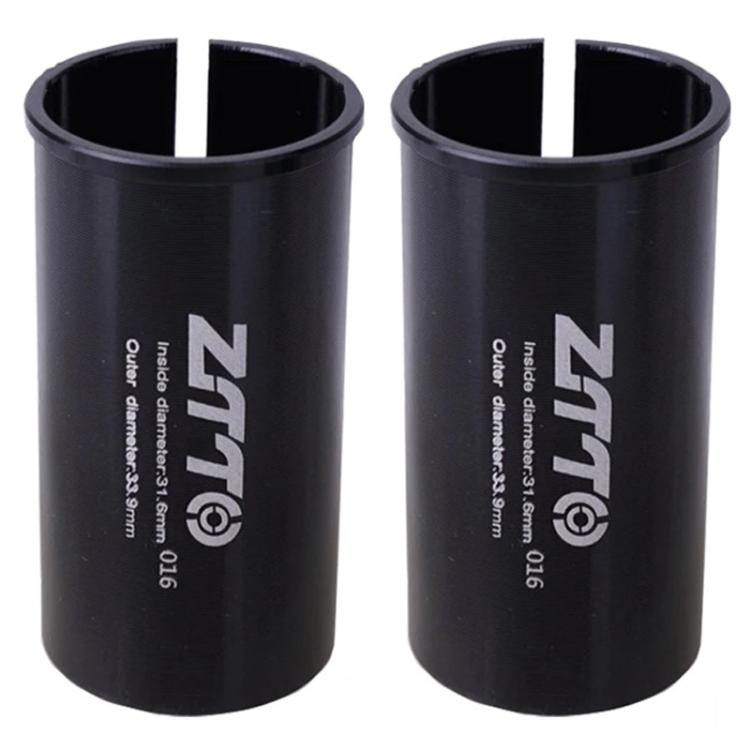 2pcs ZTTO Bicycle Seat Post Conversion Sleeve Reducer Cover, 28.6-31.8mm 014, 30.9-36mm 015, 31.6-33.9mm 016, 22.2-25.4mm 017, 33.9-34.9mm 018, 25.4-28.6mm 002