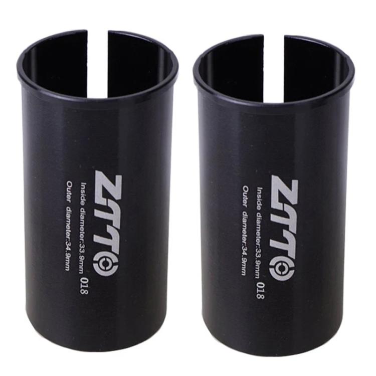 2pcs ZTTO Bicycle Seat Post Conversion Sleeve Reducer Cover, 28.6-31.8mm 014, 30.9-36mm 015, 31.6-33.9mm 016, 22.2-25.4mm 017, 33.9-34.9mm 018, 25.4-28.6mm 002