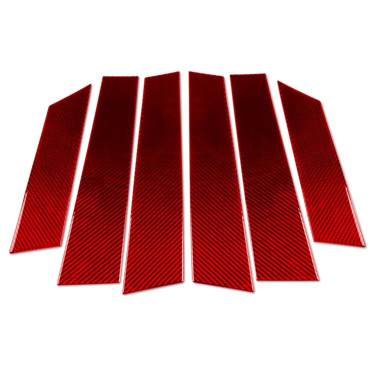For 2022-2025 BYD Seal 6pcs /Set B-Pillar Stickers