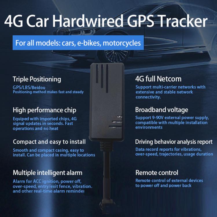 4G Automotive GPS South American Satellite Meter Anti-theft Positioner, J16