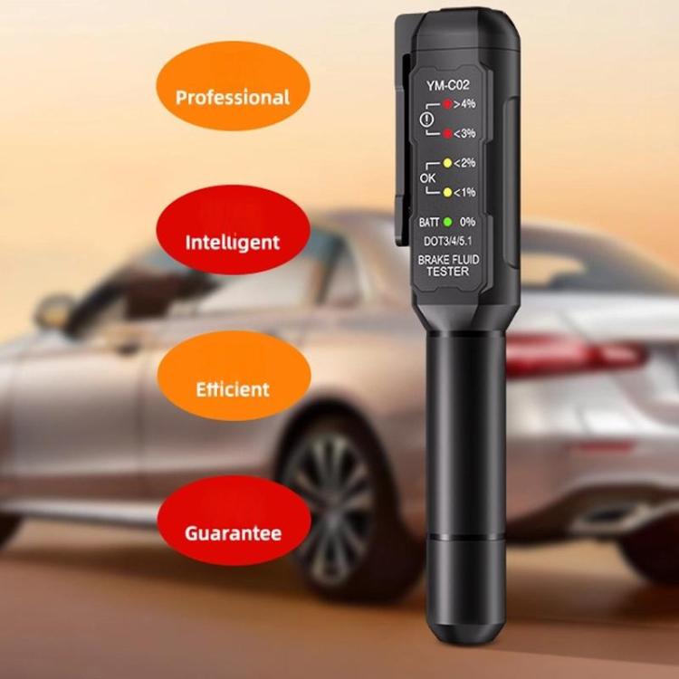 Automobile Brake Oil Detection Pen Brake Fluid Moisture Tester, YM-C02