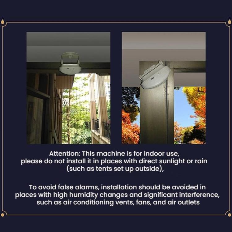 Wireless Infrared Sensor Split Supermarket Welcome Doorbell, Infrared Sensor Doorbell