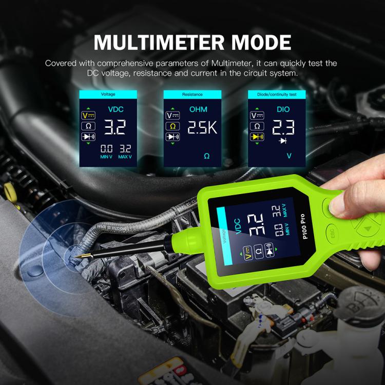 TopDiag Multi-Function Electrician Automobile Circuit Tester, TopDiag P100 Pro