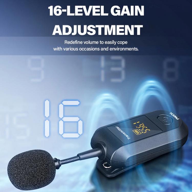 Wireless 2.4G Microphone Amplifier Portable Microphone, 1 In 1 Lapel Clip, 1 In 1 Headwear, 1 In 2 Lapel Clip, 1 In 2 Headwear
