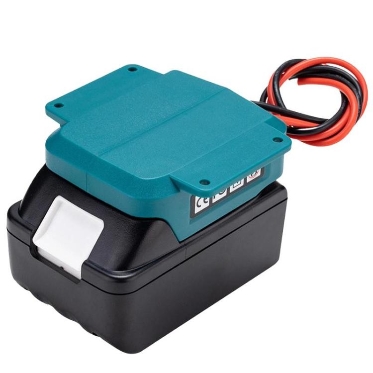 For Makita 18V 18650 Lithium Battery Charger Tool Battery Converter, No Protective Switch, With Protection Switch