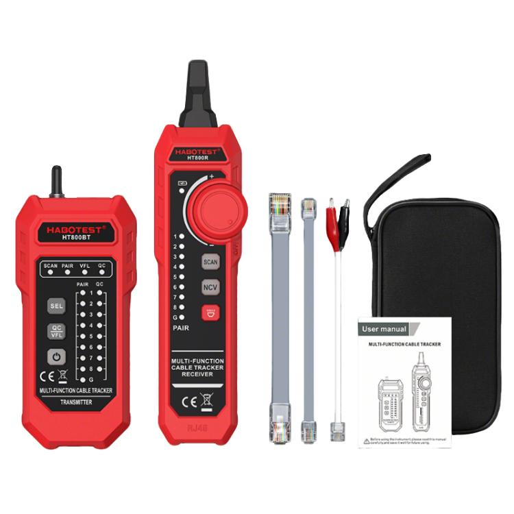 HABOTEST Multi-Function Anti-Interference Network Cable Tester, HT800B