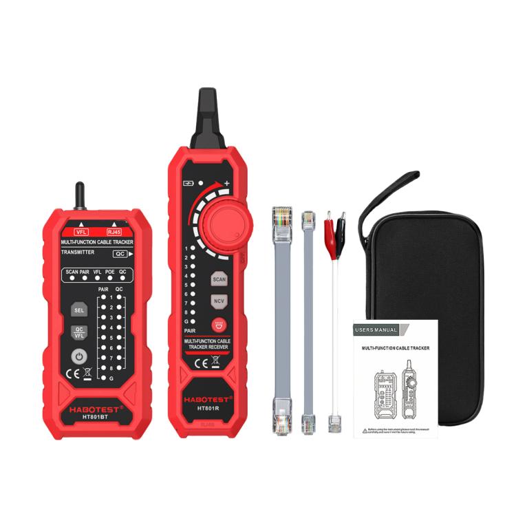 HABOTEST Multi-Function Network Cable Finder Tester, HT801B