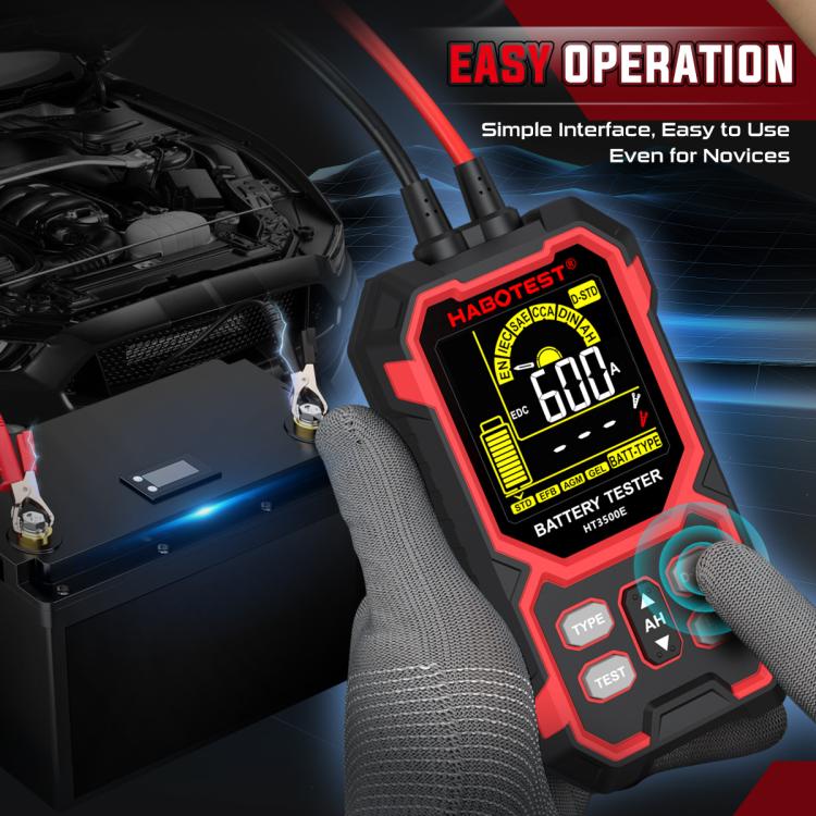 HABOTEST 12/24V Car Battery Life Tester