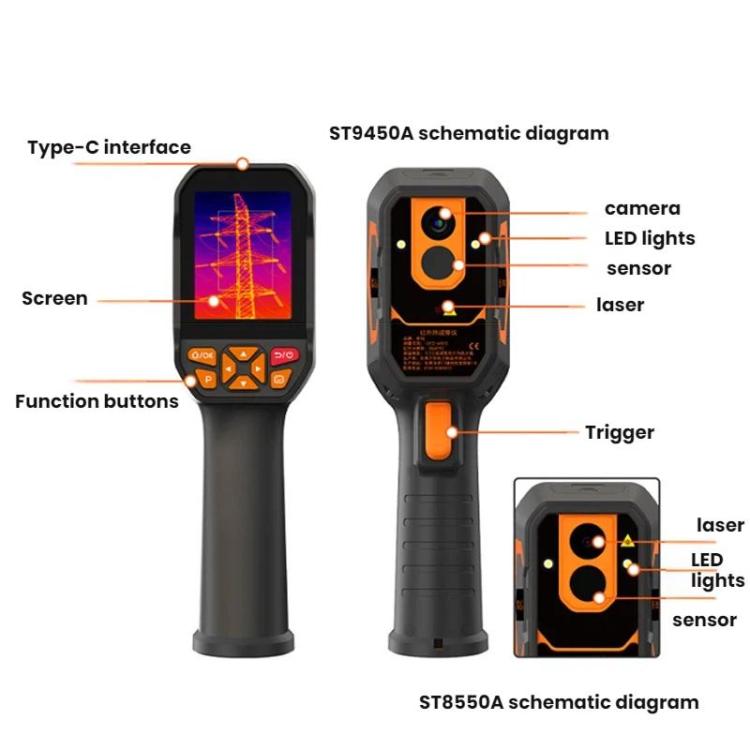 SMART SENSOR Industrial Intelligent Floor Heating Infrared Thermal Imaging Detector