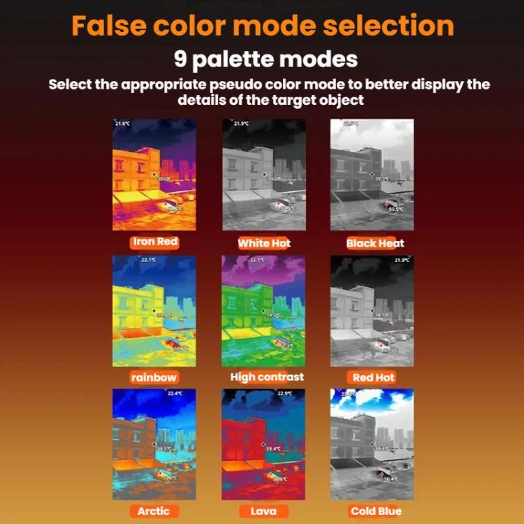 SMART SENSOR Industrial Intelligent Floor Heating Infrared Thermal Imaging Detector
