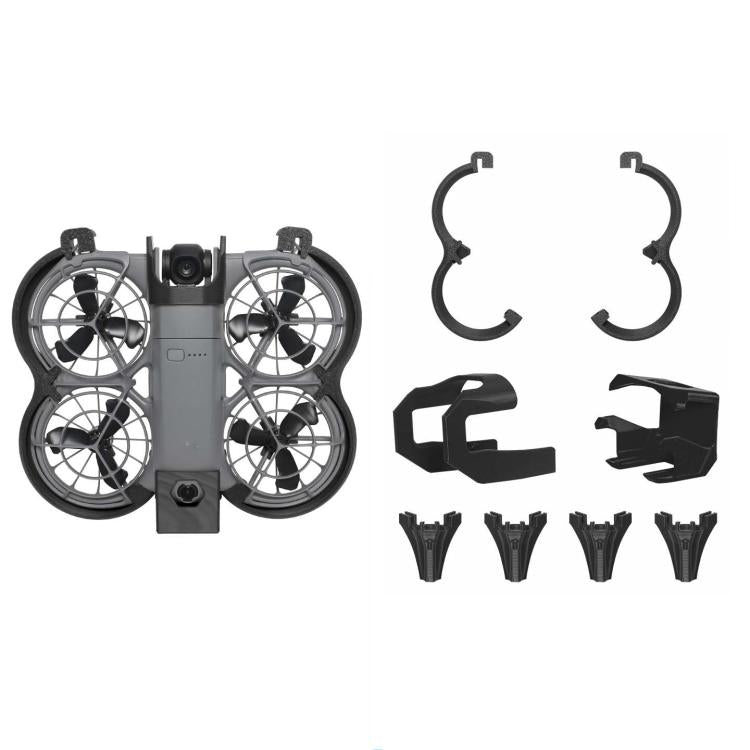 For DJI Neo 2 Drone Propeller Guards Kit Anti-Collision Rings Durable Safety Accessories, No Video Transmission Orange, No Video Transmission Gray, No Video Transmission Black, Support Video Add-Ons Orange, Support Video Add-Ons Gray                   ...