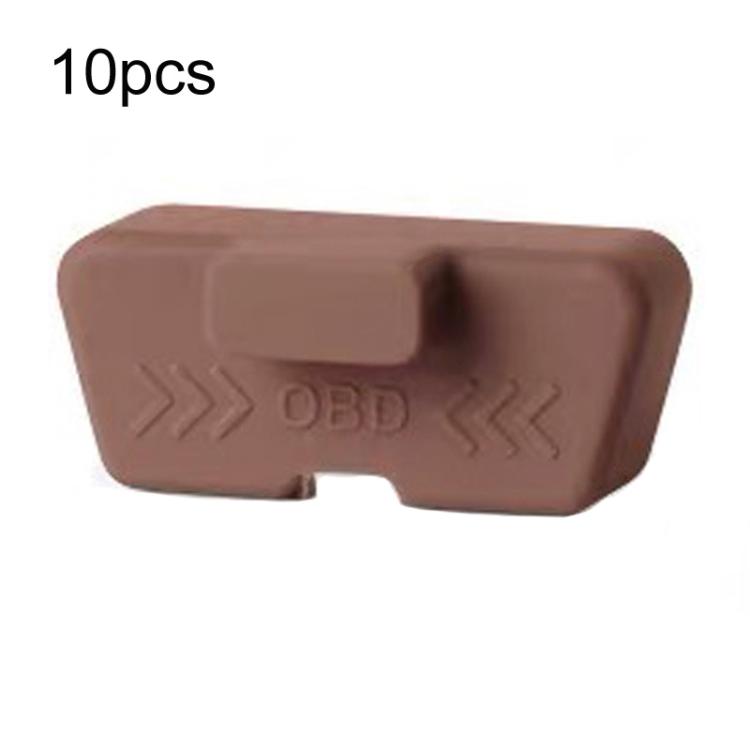 10pcs OBD Protection Cover Vehicle Diagnostic Port Protective Shield