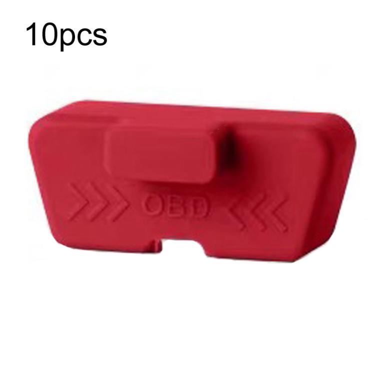 10pcs OBD Protection Cover Vehicle Diagnostic Port Protective Shield