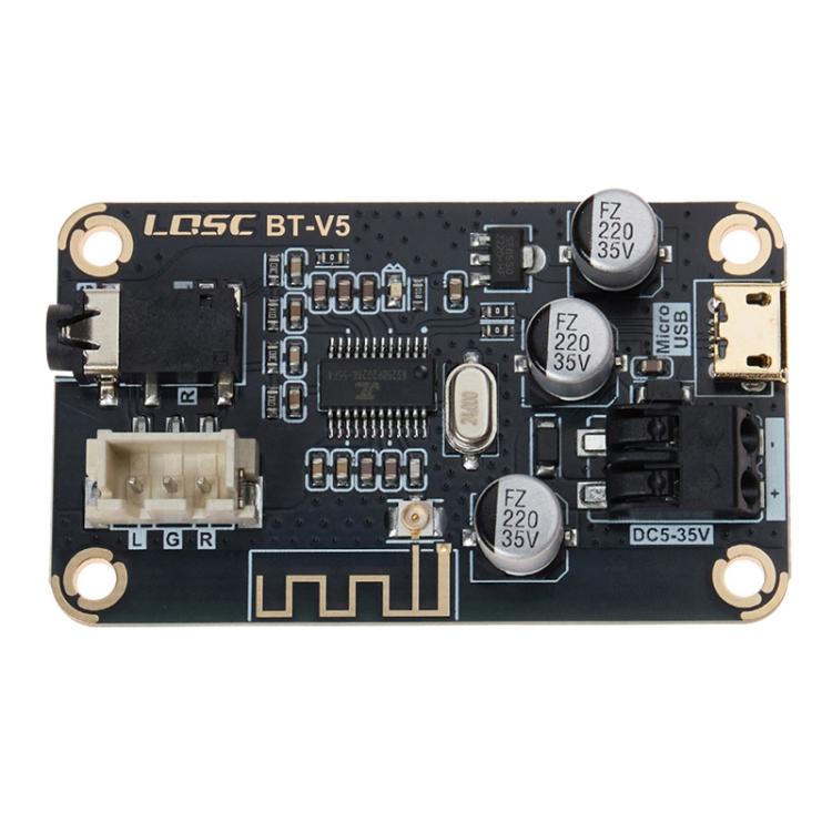 MP3 Bluetooth 5.1 Decoding Board DIY Modified Lossless Car Audio Receiver Module, LQSC BT-V5