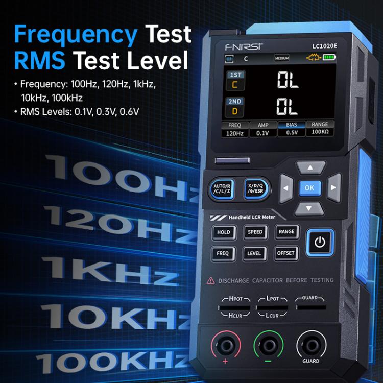Handheld Digital Bridge Tester Capacitance Resistance Inductance Tester, FNIRSI LC1020E