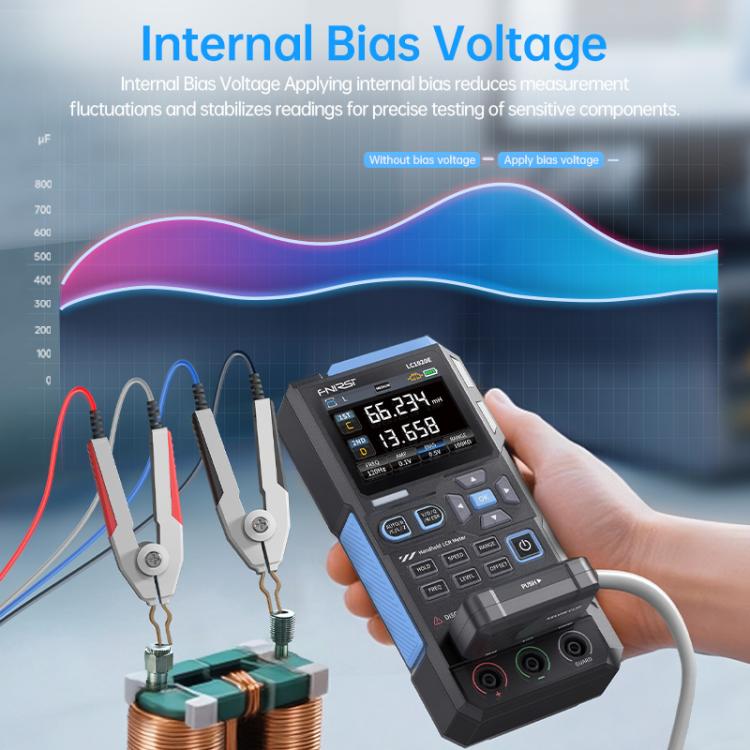 Handheld Digital Bridge Tester Capacitance Resistance Inductance Tester, FNIRSI LC1020E