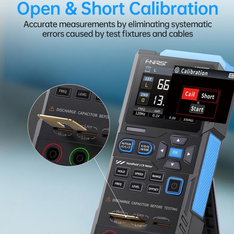 Handheld Digital Bridge Tester Capacitance Resistance Inductance Tester, FNIRSI LC1020E