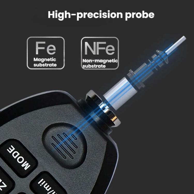 R&D INSTRUMENTS TC-100 High-Precision Coating Thickness Gauge Automotive Paint Film Thickness Tester, TC-100