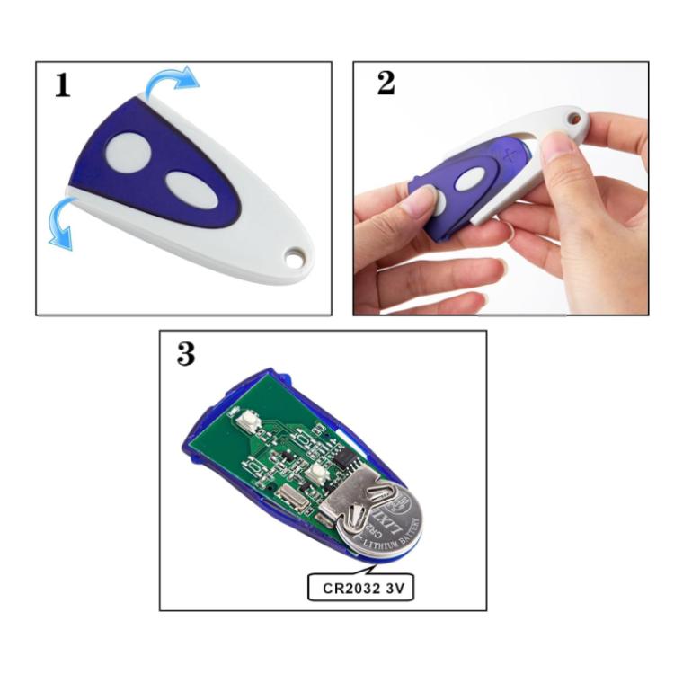 For Novoferm 502 / 504 / 522 / 524 433.92MHZ Garage Door Remote Controls