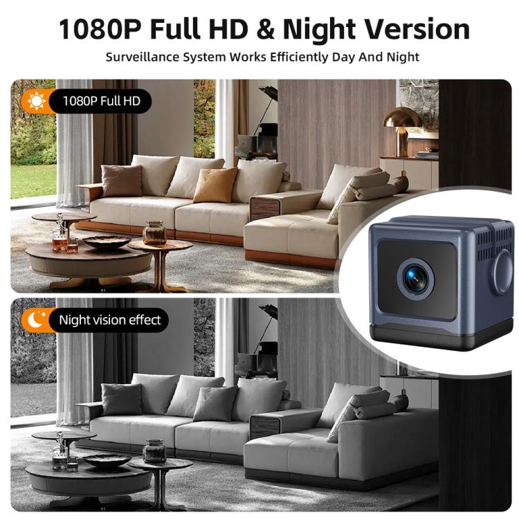 Motion Detection Smart Alarm Wireless Connected Mini Battery Camera, W03