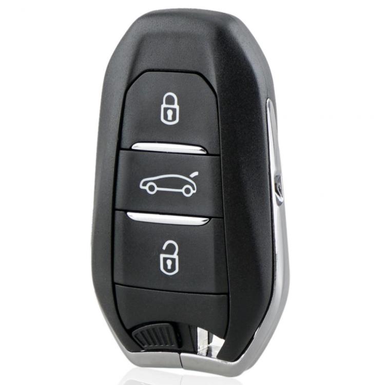 For Peugeot Fully Intelligent 433MHz FSK Car Key Remote Control