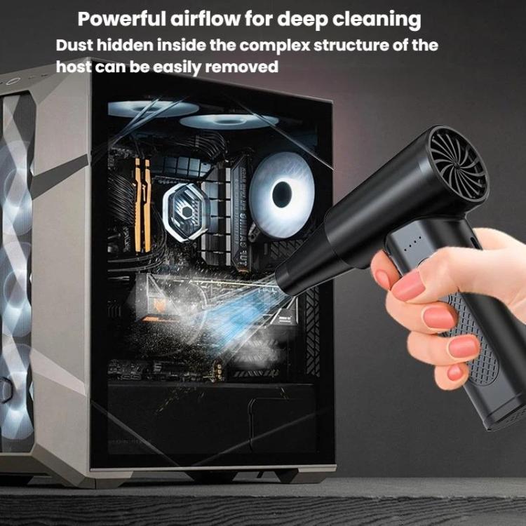 Computer Case Keyboard Dust Blower Car Home Dust Remover Powerful Cordless Mini Fan, 90G, 130G, 180G