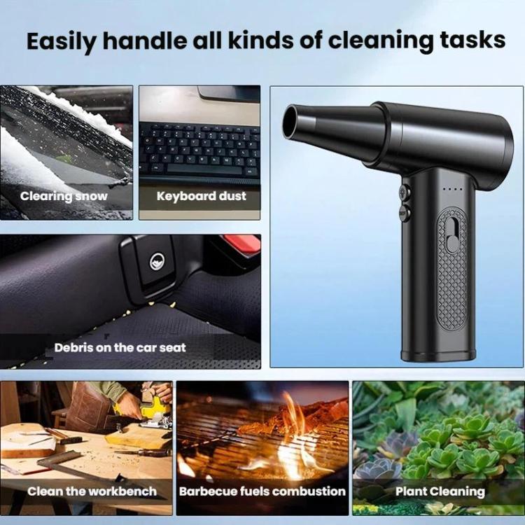 Computer Case Keyboard Dust Blower Car Home Dust Remover Powerful Cordless Mini Fan, 90G, 130G, 180G