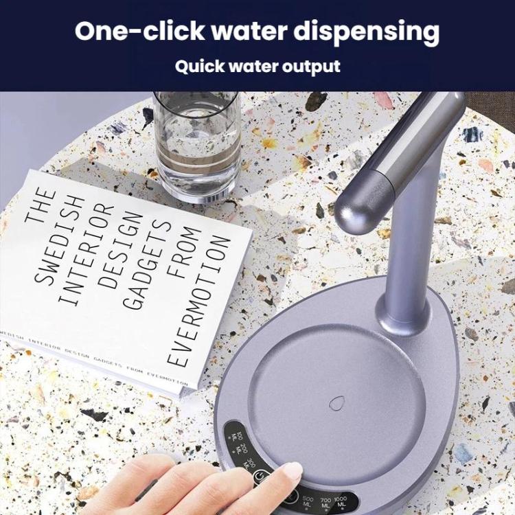 Portable Low Noise Automatic Water Dispenser For Bottled Water Intelligent Electric Rechargeable Water Pump