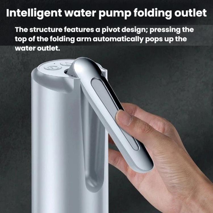 Electric Foldable Water Pump For Bottled Water Household Intelligent Water Dispenser, No Base, With Base