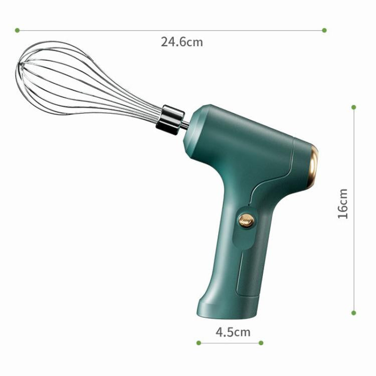 Intelligent 3-Speed Adjustable Electric Egg Whisk Wireless Handheld Cream Mixer For Home