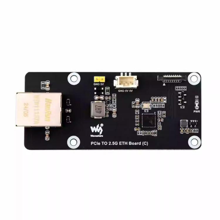 PCIe T 2.5G ETH Board For Raspberry Pi 5, 33042
