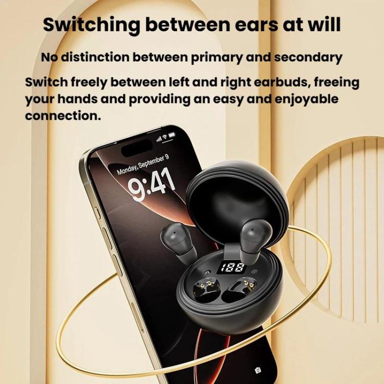 MINI13K Wireless Bluetooth Sleep Earbuds With Power Display In-Ear Noise Reduction Earphone