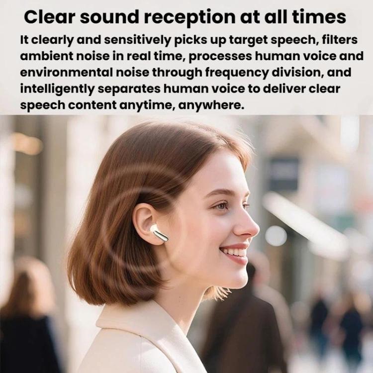 MD35 2pairs In-Ear Digital Display Noise Reduction Earphone Wireless Bluetooth Sleep Earbuds