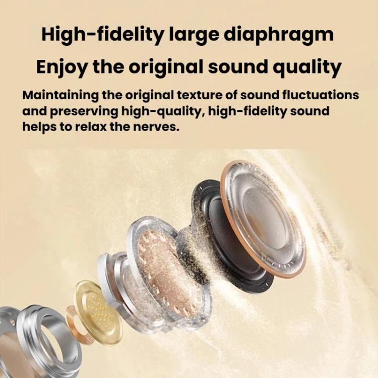 MD35 2pairs In-Ear Digital Display Noise Reduction Earphone Wireless Bluetooth Sleep Earbuds