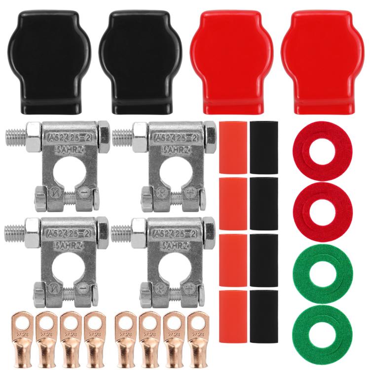 Automotive Aluminum Alloy Battery Lead Terminal Connector Kit