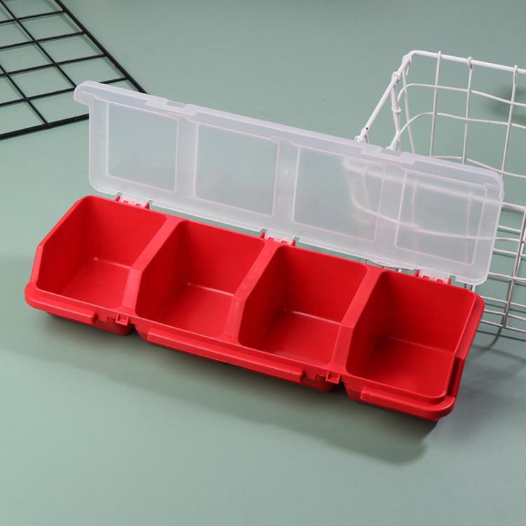 Screw Parts Classification Storage Box Oblique Opening Miscellaneous Box For Hardware Accessories