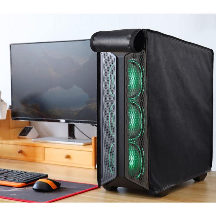 Oxford Fabric Computer Dust Cover Desktop PC Tower Case Protector Shield, 420D 50x21x46cm, 420D 62x26x52cm, 600D 50x21x46cm, 600D 62x26x52cm