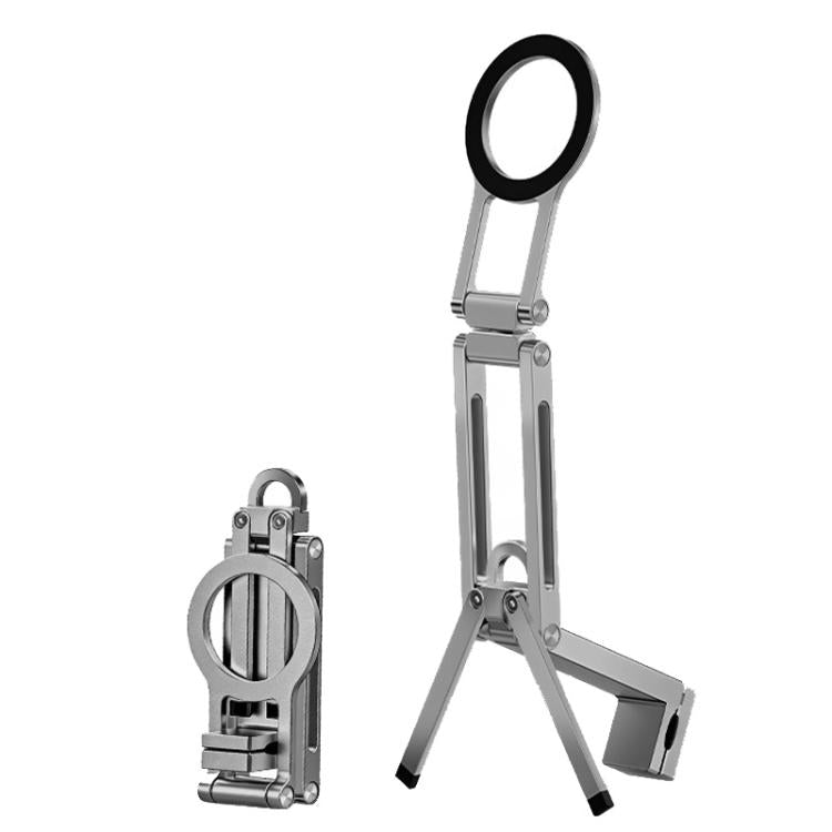 Foldable Ultra-Thin Desktop Phone Magnetic Stand Portable Tripod Phone Mount