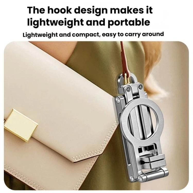 Foldable Ultra-Thin Desktop Phone Magnetic Stand Portable Tripod Phone Mount