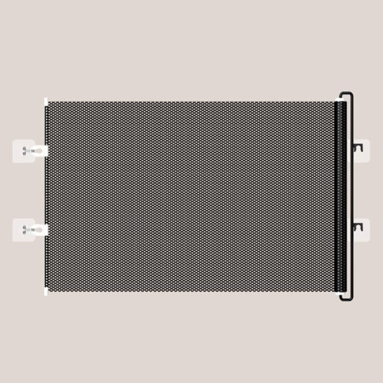 Anti-Jump Retractable Pet Gate Pet Barrier Anti-Escape Door Panel For Cats, 40 x 125cm, 45 x 125cm, 50 x 125cm, 58 x 125cm, 68 x125cm, 75 x 140cm, 85 x 140cm