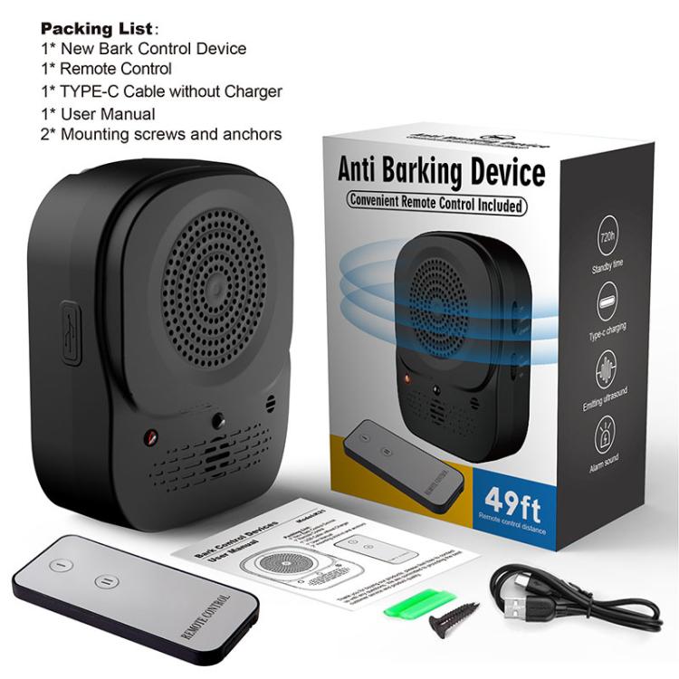 Outdoor Ultrasonic Automatic Detection Dog Training and Barking Stopper