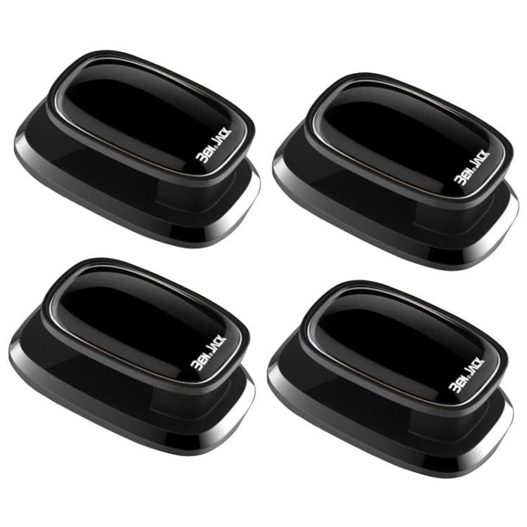 BEN.JACK BAL190409 4pcs Mini Multifunctional Car Hook Self-Adhesive Wall Hook For Home Use