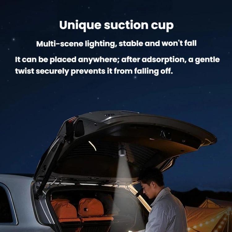 BEN.JACK BAL251102A Multi-Color Adjustable Magnetic Car Reading Light Multifunctional Detachable Roof Light