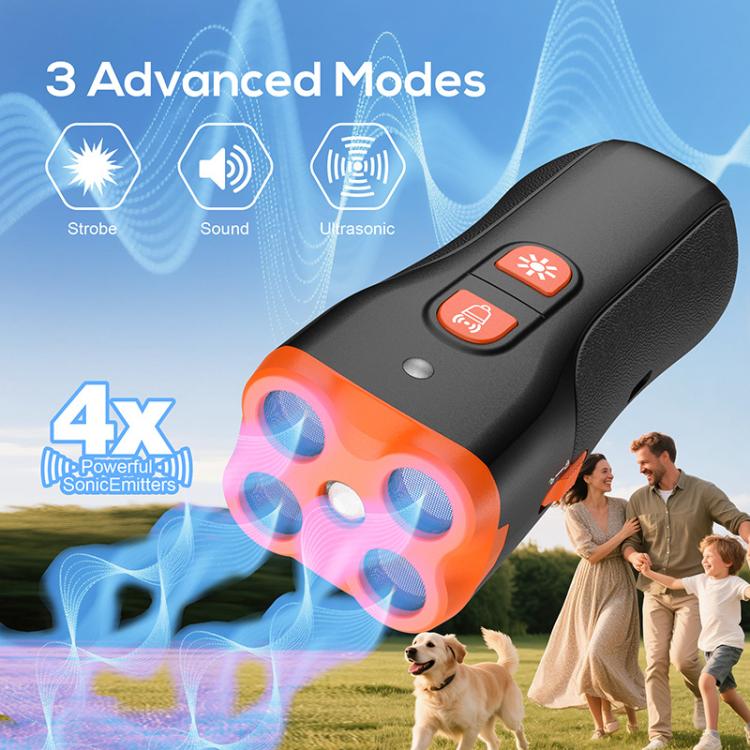 Handheld Portable Ultrasonic Dog Repeller And Barking Stopper