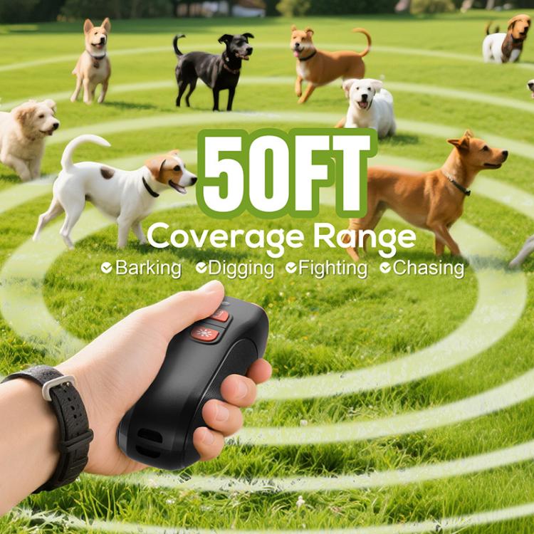 Handheld Portable Ultrasonic Dog Repeller And Barking Stopper